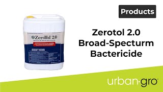 Zerotol 20 BroadSpecturm Bactericide [upl. by Hsara]