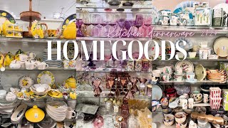 HOMEGOODS SHOP WITH ME  NEW KITCHEN DECOR AND DINNERWARE [upl. by Rossen]