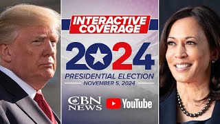 LIVE Election Results 2024  Interactive Coverage  CBN News [upl. by Adnilec]