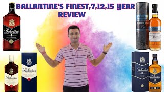 Ballantines Finest 71215 year Review 🍷😊 liquorworld ballantines viralvideo trainvideo whisky [upl. by Etnaik]