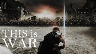 Lord of the Rings  This is war  Tribute Music Video [upl. by Eceinart33]