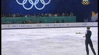 Timothy Goebel USA  2002 Salt Lake City Figure Skating Mens Free Skate [upl. by Isawk]