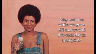 Minnie Riperton  Lovin You Lyrics [upl. by Polloch]