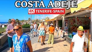 TENERIFE  COSTA ADEJE  Look at the Current Situation ☀️ 4K Walk ● December 2023 [upl. by Ahseer]