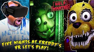 FINALLY PLAY FIVE NIGHTS AT FREDDYS VR HELP WANTED [upl. by Udella370]