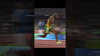 Usain Bolt ll power of leg ll fastest runner runner usainbolt trending ytshorts [upl. by Ahsiele]