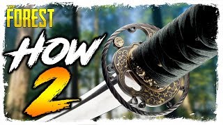 The Forest  HOW TO FIND THE KATANA  Updated Location [upl. by Lorn]