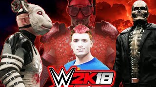 Who Saves Mr Crainer Can Thea DanTDM Markiplier and co Escape  WWE 2K18 S9E11  No Escape [upl. by Airasor300]