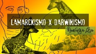 Lamarckismo e Darwinismo Legendado [upl. by Ettenyar]