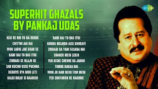 Superhit Ghazals By Pankaj Udhas  Chitthi Aai Hai  Halki Halki Si Baarish  Pankaj Udhas Ghazals [upl. by Luap9]