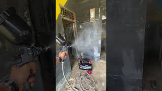 Review kompresor Auarita 2 HP dan Spray Gun Auarita Lion 1 [upl. by Eimmas]