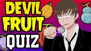 Whats Your Devil Fruit Quiz Time  One Piece Discussion  Tekking101 [upl. by Cocks]