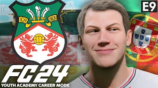 PACEY PORTUGUESE PHENOMENON SIGNS  FC 24 YOUTH ACADEMY CAREER MODE EP9  WREXHAM [upl. by Velma]