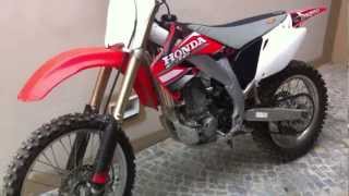 HONDA CRF 450 R 2004 sound [upl. by Nosle]