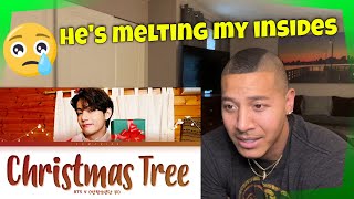 BTS V CHRISTMAS TREE Our Beloved Summer OST Part 5 REACTION [upl. by Symer410]