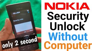 Nokia mobile ka security code kaise tode  unlock nokia keypad security code  by TrickerAmit [upl. by Ordnas668]