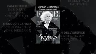 Carmen Dell’Orefice  92 years old model [upl. by Zeta]