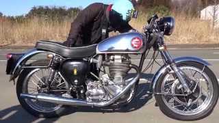 BSA GOLDSTAR TEST RUN [upl. by Nij606]