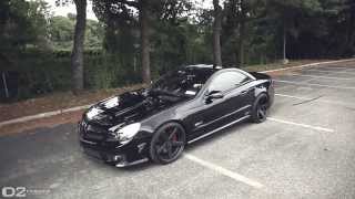 Mercedes SL 63 AMG  D2Forged CV2 Wheels [upl. by Mcgray]