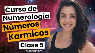 ¿QUÉ son los NÚMEROS KARMICOS 🌌 Curso de NUMEROLOGÍA [upl. by Nnaeoj]