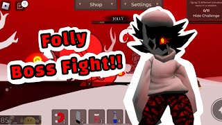 FOLLY BOSS FIGHT Regretevator update   floor expansions [upl. by Ayotal]