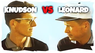 George Knudson vs Stan Leonard 1964  Shells Wonderful World of Golf [upl. by Ennazzus561]