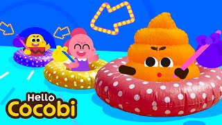 Poop Adventure Song🚽 Where Did the Poop Go  Cocobi Kids Songs amp Nursery Rhymes  Hello Cocobi [upl. by Mayor]