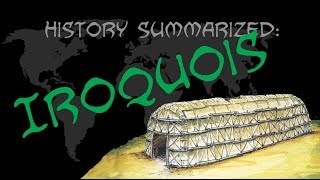 History Summarized Iroquois Native Americans [upl. by Arlie466]