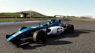 RSS Formula RSS4 Mygale M14 F4 at Knockhill in Assetto Corsa preview [upl. by Bandeen]