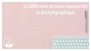 La différente écriture manuscrite et dactylographique épisode 276  La Tête Dans Le Cerveau [upl. by Clorinda114]