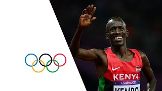 Ezekiel Kemboi KEN Wins 3000m Steeplechase Gold  London 2012 Olympics [upl. by Rizan730]