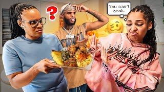 Sunday dinner led to Trey putting Jordyn Lucas out  Things got heated [upl. by Nivled]