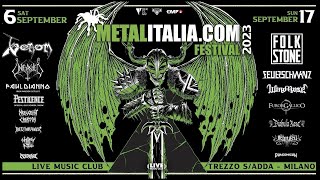 METALITALIA Festival 2023  DAY 1  live  Music Club Trezzo SullAdda Milan I 16 September 2023 [upl. by Tacklind229]