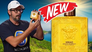 NEW Versace Eros Energy FIRST IMPRESSIONS  Worth The Wait [upl. by Acinoda463]