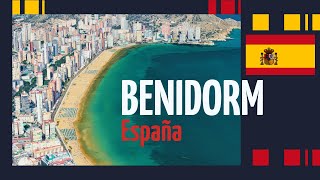 Vista aérea de BENIDORM 🇪🇦 Costa Blanca Alicante España [upl. by Oivlis196]