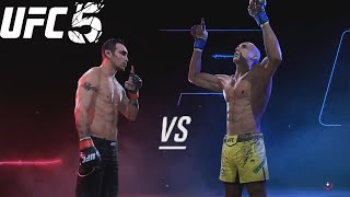 Prime Tony Ferguson vs Edson Barboza  CPU vs CPU  UFC 5 [upl. by Ayrotal]