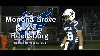 Monona Grove Football vs Reedsburg 91214 [upl. by Sherlock]