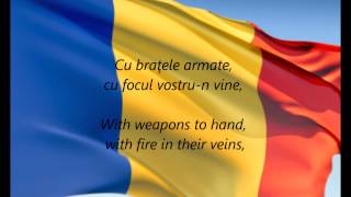 Romanian National Anthem  quotDeşteaptăte Românequot ROEN [upl. by Isleana]