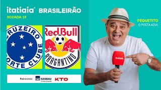 CRUZEIRO X BRAGANTINO AO VIVO NA ITATIAIA  REACT DO BRASILEIRÃO 2024 [upl. by Nayrbo]