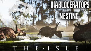 Diabloceratops Migration Stream  The Isle [upl. by Yenrab]