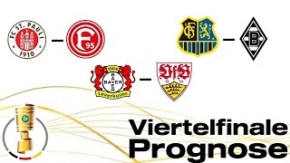 DfBPokal Viertelfinal Prognose 2324 [upl. by Caswell]