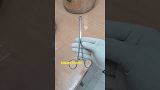 Babcock forceps surgical instrument surgery youtubeshorts medical doctors mbbs shorts [upl. by Saixela424]