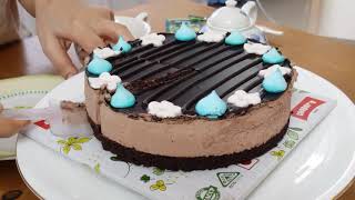 Coopers Chocolate Cake Bangladesh Foodpanda Review Delivery Cake 방글라데시 푸드판다 딜리버리 케이크 방글라데시 음식 [upl. by Moncear]