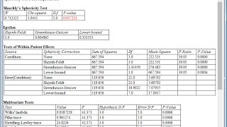 Oneway Repeated Measures ANOVA [upl. by Mindy]