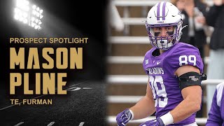 49K Prospect Spotlight Interview Furman TE Mason Pline [upl. by Ahsilek]