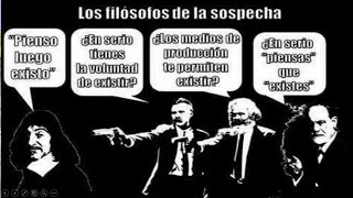 DEBEMOS SOSPECHAR DE LOS FILÓSOFOS DE LA SOSPECHA NIETZCHE HEIDEGGER MARX BUTLER FREUD DERRIDA [upl. by Bordie149]