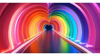 Heart tunnel loop video  Optical illusion video  Focus video [upl. by Donell525]