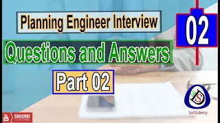 Planning Engineer Interview Questions and Answers Part 02  Interview tips  Guidelines  planners [upl. by Conners]