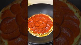 페퍼로니 듬뿍 또띠아 피자 Tortilla pizza with lots of pepperoni ASMR [upl. by Dirraj]