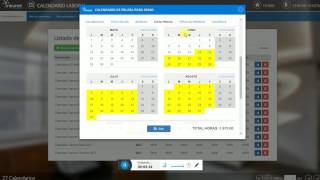 Calendario Laboral Configuración [upl. by Mauri]